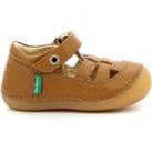 Kids Sushy Leather Sandals with Closed Toe
