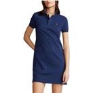 Cotton Mini Polo Dress with Short Sleeves