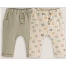 Pack of 2 Joggers in Cotton
