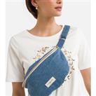 Custine Zipped Bum Bag in Cotton Canvas