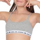 Pack of 2 Bralettes in Cotton Mix, 8-14 Years