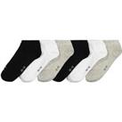 Pack of 6 Pairs of Socks in Cotton Mix
