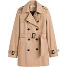 Cotton Mid-Length Trench Coat