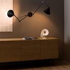 Moke Articulated Double-Arm Wall Light