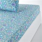Betsy 30cm Floral 100% Washed Cotton Fitted Sheet