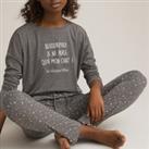 Slogan Print Pyjamas