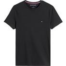 Core Stretch Cotton T-Shirt in Slim Fit with Crew Neck