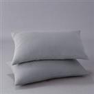 Set of 2 Faux Suede Cushion Covers