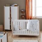 Nadil Child's Crib Bed with Adjustable Base