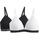 Pack of 2 Push-Up Bras in Cotton