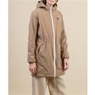 Unisex Pompidou Recycled Parka with Hood and Fleece Lining, Mid-Length