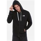 Open Gate Hoodie with Logo Print and Zip Fastening in Cotton Mix