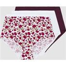 Pack of 3 Midi Knickers in Organic Cotton