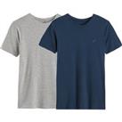 Pack of 2 Rift T-Shirts in Cotton with Crew Neck