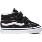 Kids Sk8-Mid High Top Trainers in Leather