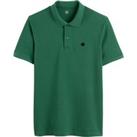 Les Signatures - Organic Cotton Polo Shirt with Short Sleeves