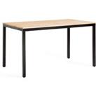 Nairobi Oak & Metal Rectangular Table (Seats 4-6)