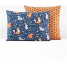 In the Woods Animal 100% Cotton Pillowcase