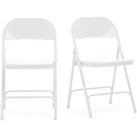 Set of 2 Peseta Folding Chairs