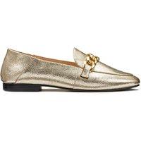 Wide Fit Leather Loafers