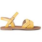Kids Flat Sandals with Crossover Strap