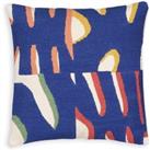 Massalia Abstract Embroidered 100% Cotton Square Cushion Cover