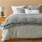 Linot Striped 100% Washed Linen Duvet Cover