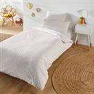 Tutti Plumetis Spotted 100% Washed Cotton Duvet Cover