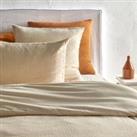Thesari Two-Sided Linen and Cotton Muslin Duvet Cover