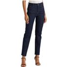 Stretch Cotton Jeans, Mid Rise