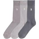 Pack of 3 Pairs of Socks in Cotton Mix