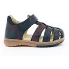 Kids Platiback Leather Sandals with Touch 'n' Close Fastening
