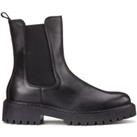 Les Signatures - Leather Chelsea Boots with Notched Sole