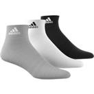 Pack of 3 Pairs of Sportswear Cushioned Socks in Cotton Mix