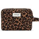 Tournelle Cotton Make-Up Bag in Leopard Print