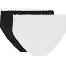Pack of 2 Body Touch Full Knickers in Cotton