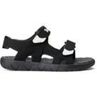 Kids Perkins Row 2-Strap Sandals in Leather with Touch 'n' Close Fastening