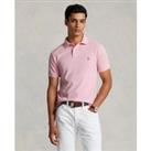 Cotton Slim Fit Polo Shirt with Short Sleeves