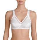 Pack of 2 Bras without Underwiring in Cotton Mix