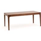 Sanara Solid Walnut Extendable Dining Table (Seats 8-12)