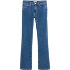 Mid Rise Bootcut Jeans, Length 33"