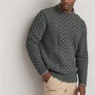 Chunky Knit Jumper with Crew Neck