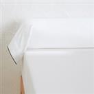 Victor Plain Washed Cotton Satin 300 Thread Count Bolster Pillowcase