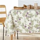 Dogliani Fig Print 100% Soft Touch Coated Cotton Tablecloth