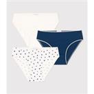 Pack of 3 Briefs in Cotton Mix