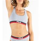 Pack of 2 Sports Bras in Cotton Mix