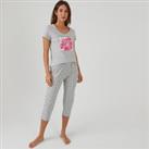 Organic Cotton Cropped Pyjamas
