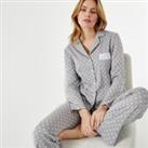 Polka Dot Cotton Pyjamas with Long Sleeves