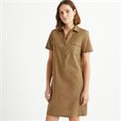 Linen/Cotton Shirt Dress