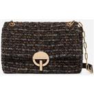 MOON MM Tweed Bag with Gold-Tone Chain